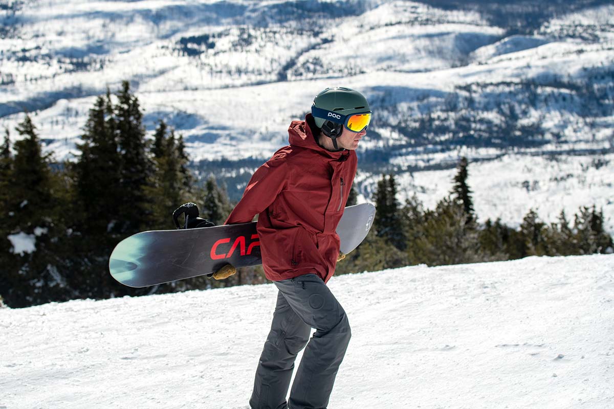 Snowboard Jacket (hiking with Volcom L Gore-Tex)